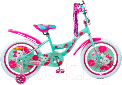 Детский велосипед FAVORIT Kitty KIT-18GN- фото