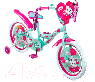 Детский велосипед FAVORIT Kitty KIT-18GN- фото2
