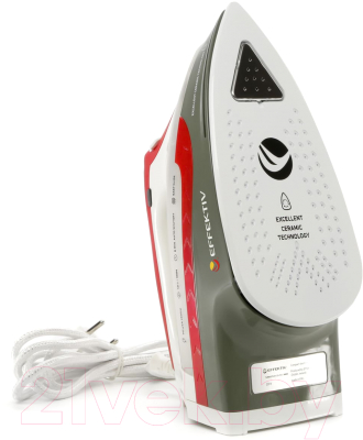 Утюг с парогенератором EFFEKTIV Turbosteam 3000Х (красный)- фото2