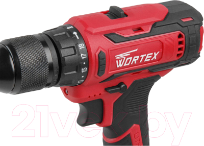 Аккумуляторная дрель-шуруповерт Wortex BD 1820-1 Li ALL1 Solo (0329360)- фото4