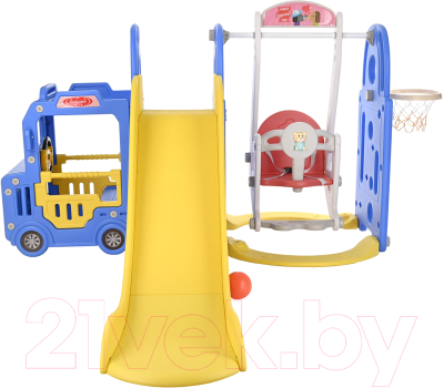 Горка-комплекс Pituso Cute Truck / UN-BS01-blue- фото2