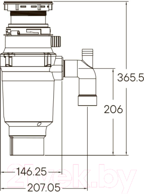 Измельчитель отходов Paulmark Intenso I-400- фото8