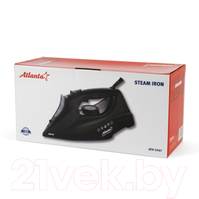 Утюг Atlanta ATH-5547 (черный)- фото5