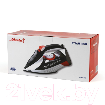 Утюг Atlanta ATH-5582 (красный)- фото5