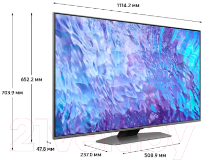 Телевизор Samsung QE50Q80CAUXRU- фото2