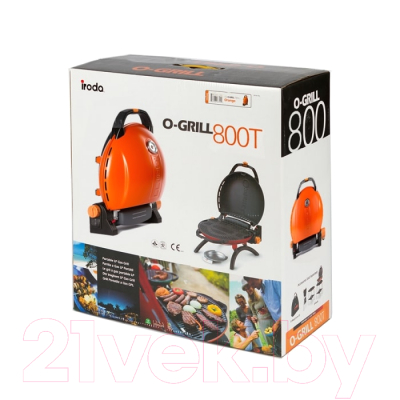 Газовый гриль O-GRILL 800T- фото9