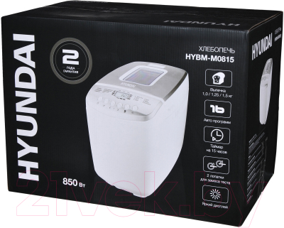 Хлебопечка Hyundai HYBM-M0815- фото9