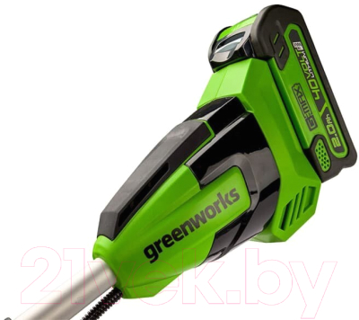 Триммер аккумуляторный Greenworks GD40BCB / 2105707UG- фото5
