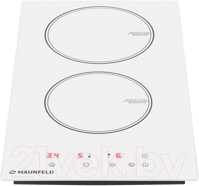 Индукционная варочная панель Maunfeld CVI292WH- фото2