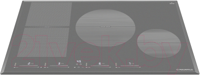 Индукционная варочная панель Maunfeld CVI804SFLGR- фото3
