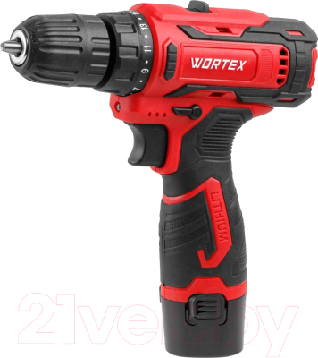 Аккумуляторная дрель-шуруповерт Wortex BD 1220 Li (1329356)- фото2