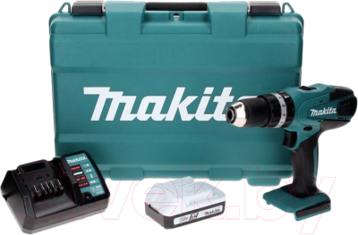 Аккумуляторная дрель-шуруповерт Makita HP457DW- фото