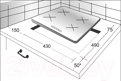 Газовая варочная панель Exiteq EXH-202- фото10