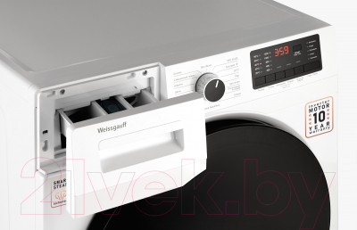 Стиральная машина Weissgauff WM 61210 DC Inverter Steam- фото5