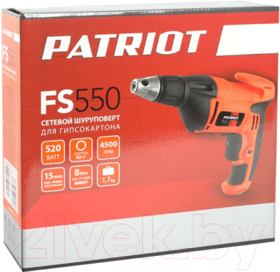 Шуруповерт PATRIOT FS 550- фото5