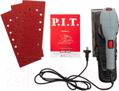 Вибрационная шлифовальная машина P.I.T PSP400-C1- фото4