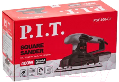 Вибрационная шлифовальная машина P.I.T PSP400-C1- фото5