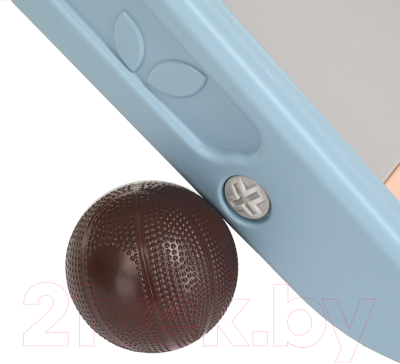 Горка-комплекс Pituso Мопсик с баскетбольным кольцом / FE-HT-XG0-beige- фото7