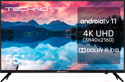 Телевизор TECHNO Smart UDG55HR680ANTS- фото