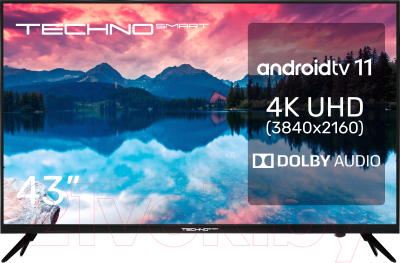 Телевизор TECHNO Smart UDG43HR680ANTS- фото