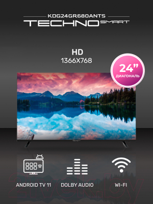 Телевизор TECHNO Smart KDG24GR680ANTS- фото9