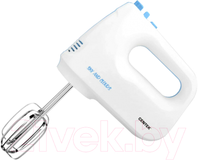Миксер ручной Centek CT-1128 (белый/синий)- фото