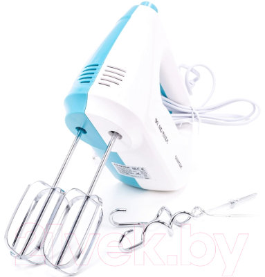 Миксер ручной Centek CT-1128 (белый/синий)- фото5