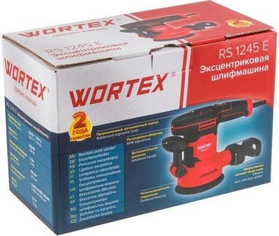 Эксцентриковая шлифовальная машина Wortex RS 1245 E (1333395)- фото7