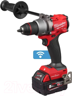 Аккумуляторная дрель-шуруповерт Milwaukee M18 ONEDD3-502X Fuel One-Key / 4933492802- фото2