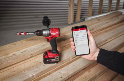 Аккумуляторная дрель-шуруповерт Milwaukee M18 ONEDD3-502X Fuel One-Key / 4933492802- фото9