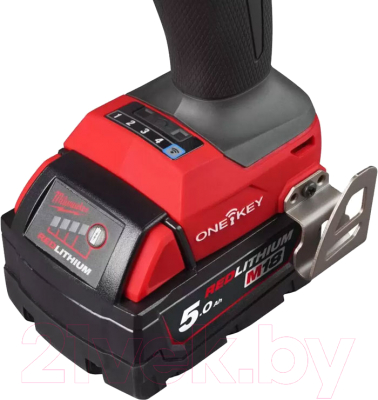 Аккумуляторный шуруповерт Milwaukee M18 ONEID3-502X Fuel One-Key / 4933492804- фото4