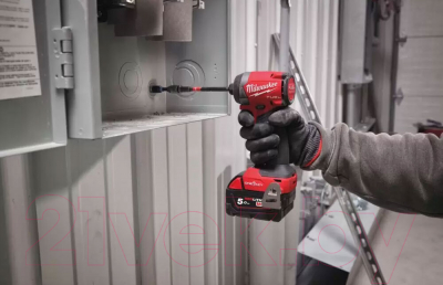 Аккумуляторный шуруповерт Milwaukee M18 ONEID3-502X Fuel One-Key / 4933492804- фото6