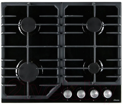 Газовая варочная панель Konigin Blaze 604 BKG- фото