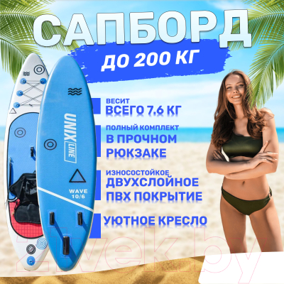 SUP-борд UNIX Line Deep Sea / SUPUDS32- фото7
