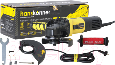 Угловая шлифовальная машина Hanskonner HAG15125E- фото8