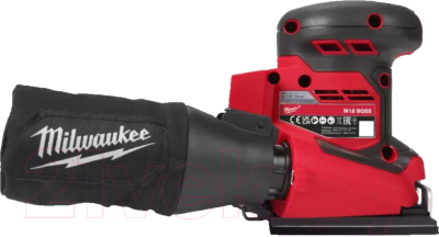 Вибрационная шлифовальная машина Milwaukee M18 BQSS-0 / 4933479966- фото4