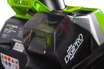 Снегоуборщик электрический Greenworks GD40STK5- фото3