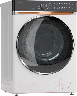 Стирально-сушильная машина Hiberg i-DDQ10-10714 W- фото2