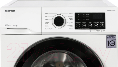 Стиральная машина Nordfrost i-DDQ4 7120 W- фото9