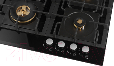 Газовая варочная панель Weissgauff HGG 6445 BL Volcano Burner- фото4