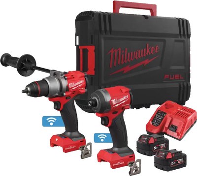 Аккумуляторная дрель-шуруповерт Milwaukee M18 ONEPP2A3-502X / 4933493244