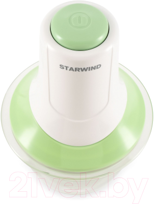 Измельчитель-чоппер StarWind SCG2011 (белый/бирюзовый)- фото9