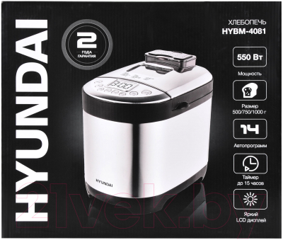 Хлебопечка Hyundai HYBM-4081- фото8