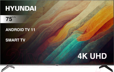Телевизор Hyundai H-LED75BU7006- фото