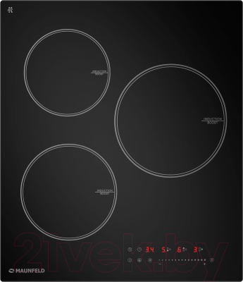 Индукционная варочная панель Maunfeld CVI453STBK- фото