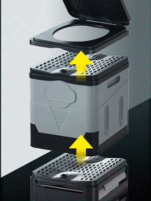 Портативный биотуалет Happy Home HH-021- фото7