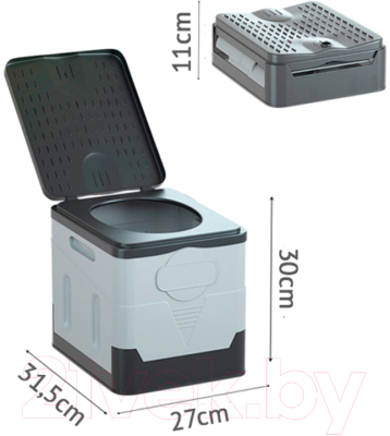 Портативный биотуалет Happy Home HH-021- фото9