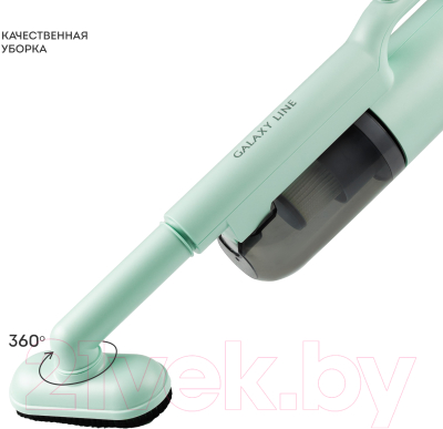 Вертикальный пылесос Galaxy Line GL 6221 (мятный)- фото7