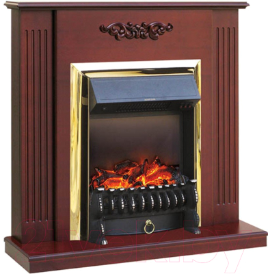 Каминокомплект Смолком Lumsden STD-Asp Fobos FX Brass RB -STD 5BRFX