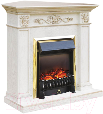 Каминокомплект Смолком Verona Corner + Fobos FX Brass RB-STD 5BRFX